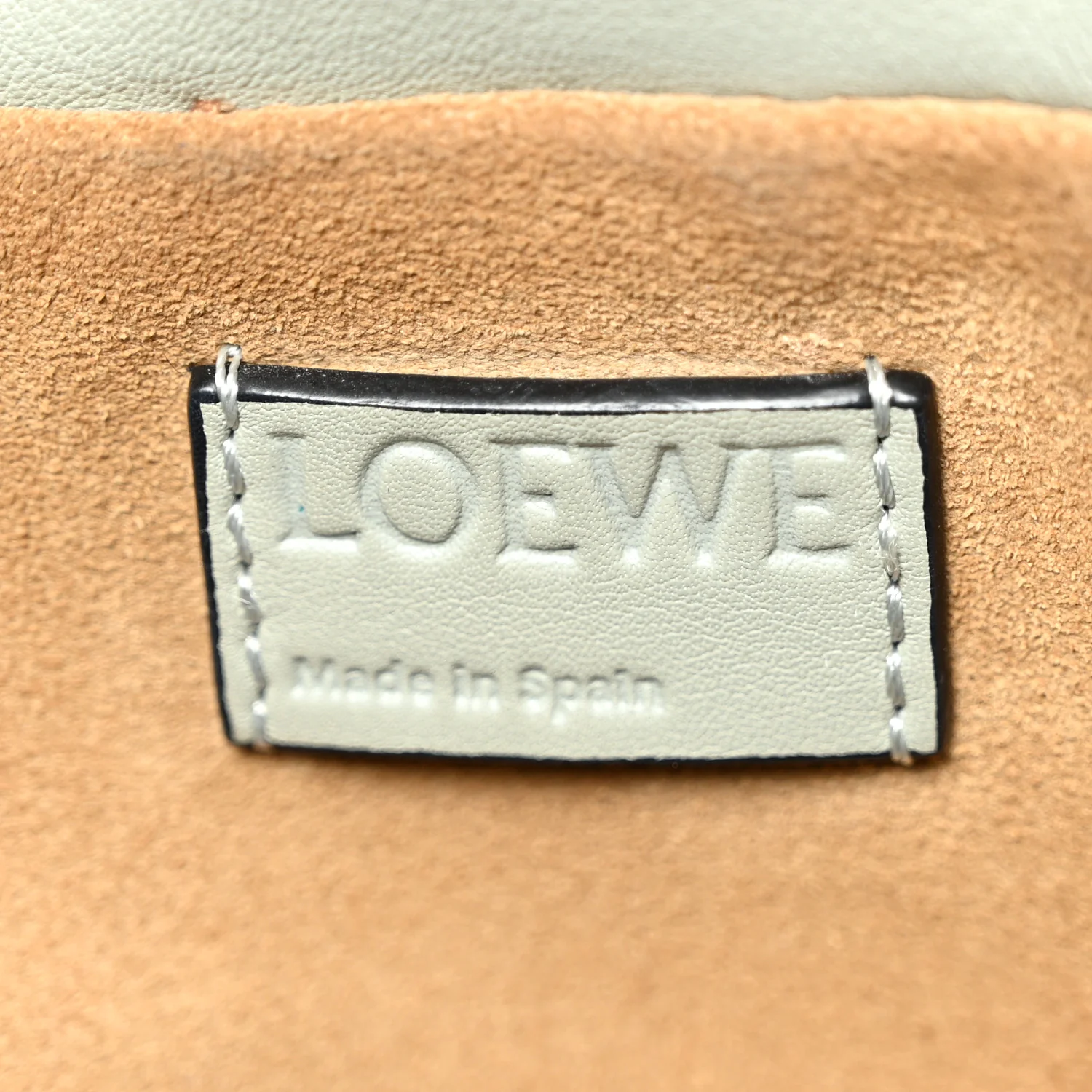 Calfskin Mini Flamenco Knot Clutch Ash Grey - Top Club