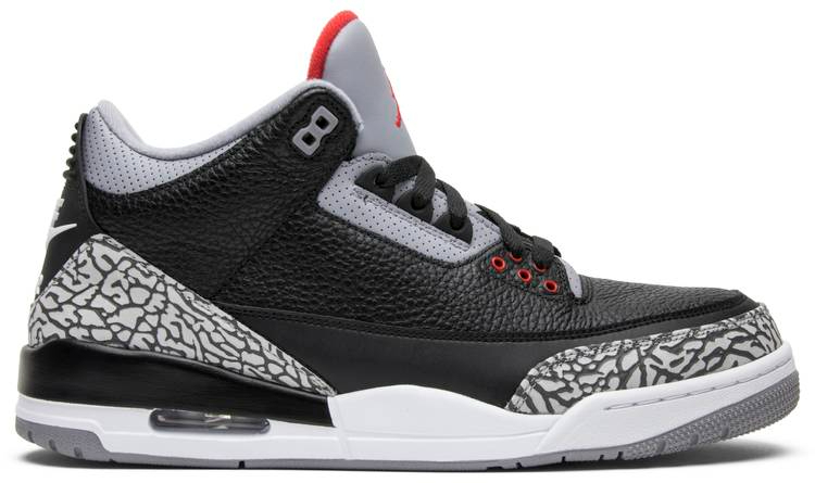Air Jordan 3 Retro OG  Black Cement  2018 854262-001 - Sneaker Replica Workshop