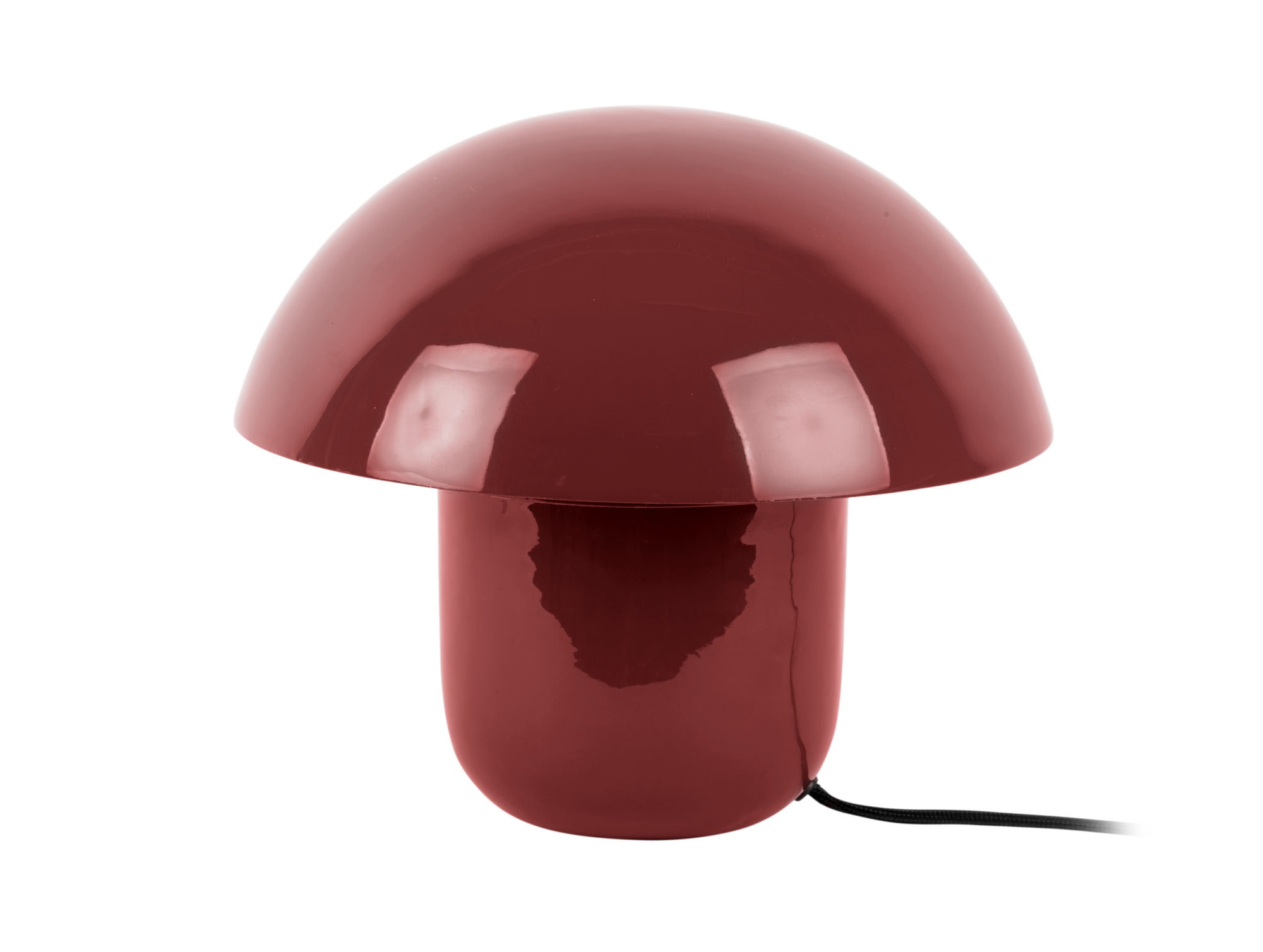 Table lamp Fat Mushroom red ochre