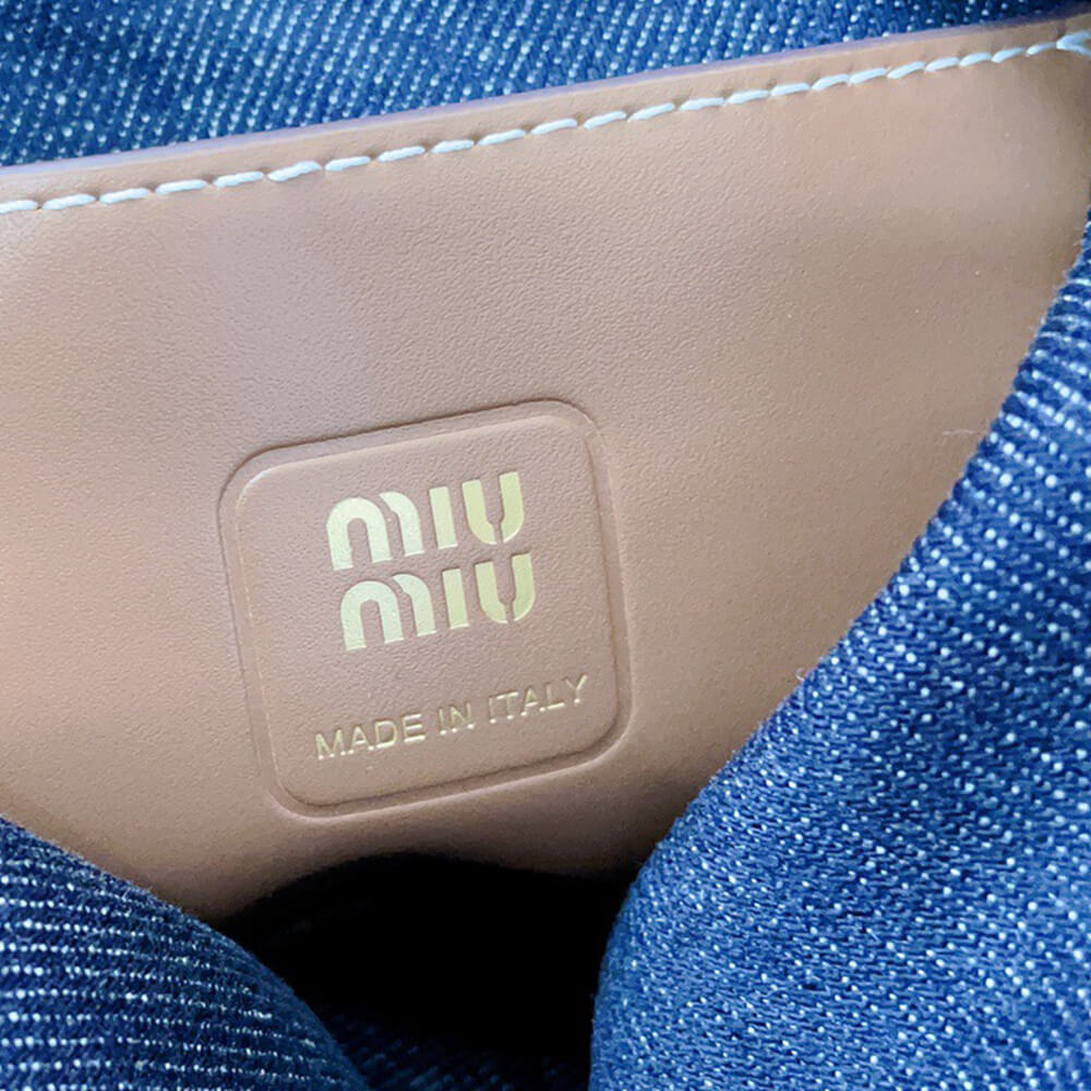 MIUMIU MINI IVY canvas and leather bag(HIGH-END GRADE) - Top Club