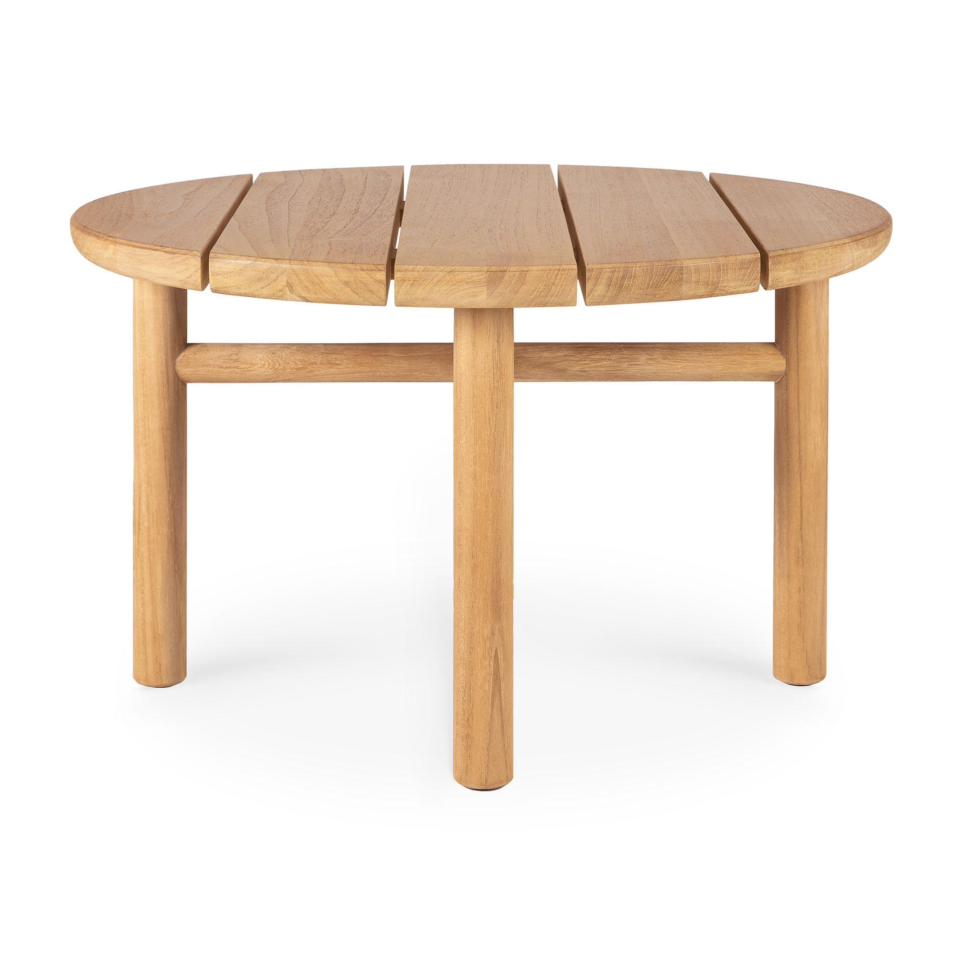 Teak Quatro bijzettafel - 59cm