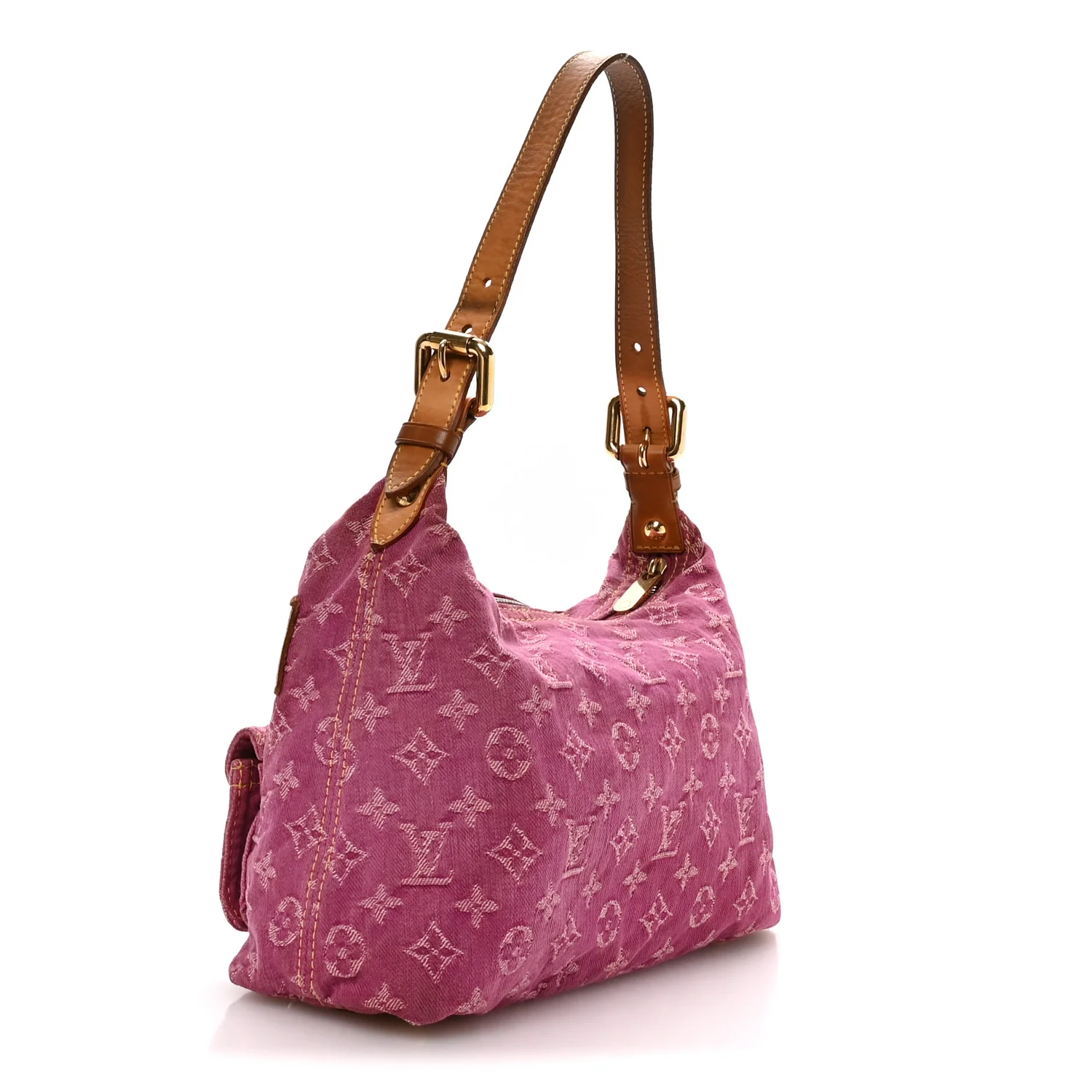 Denim Baggy PM Fuchsia