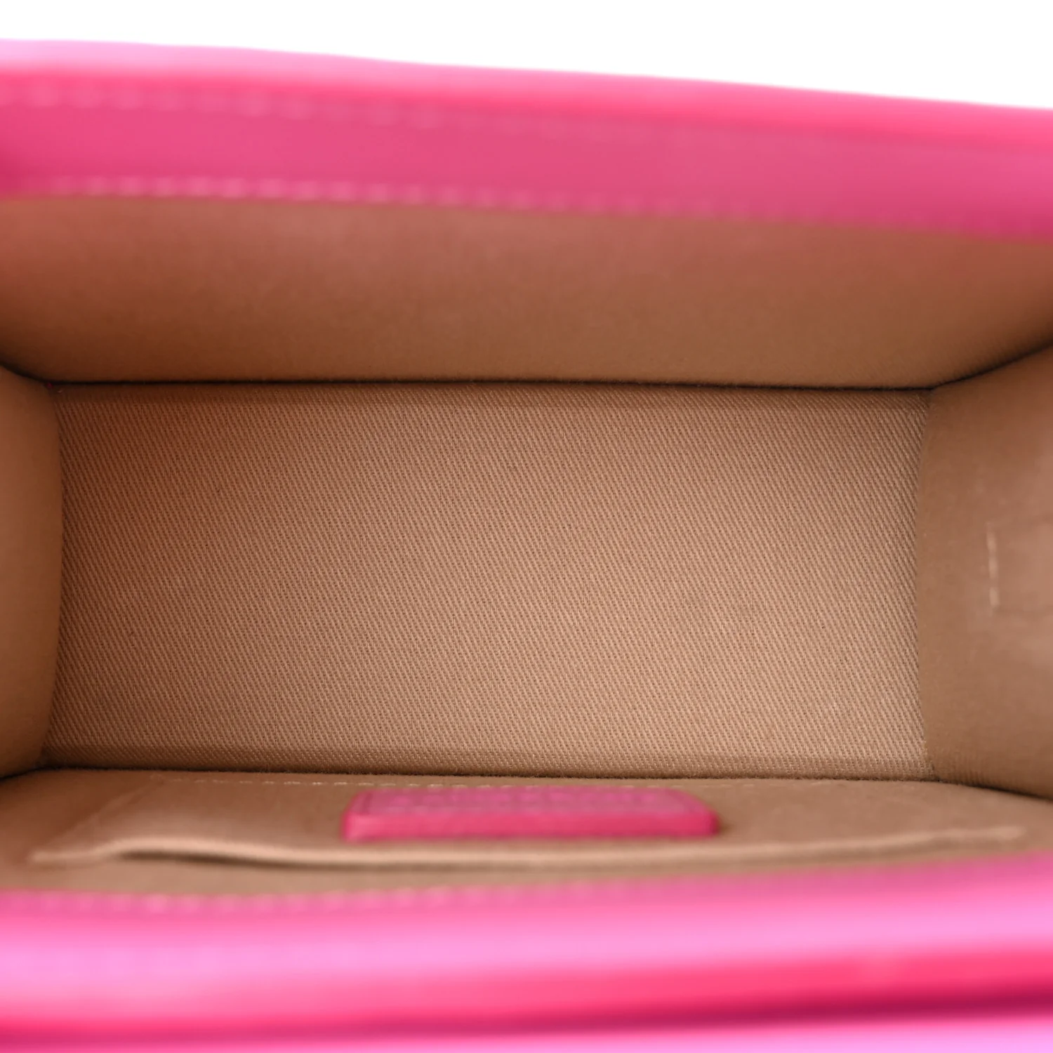 Calfskin Le Chiquito Noeud Dark Pink - Top Club