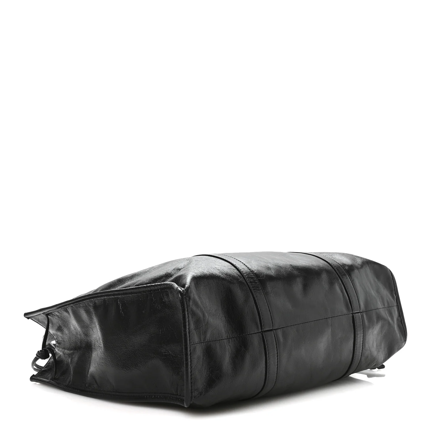 Soft Lux Large Shopping Tote Black - Top Club