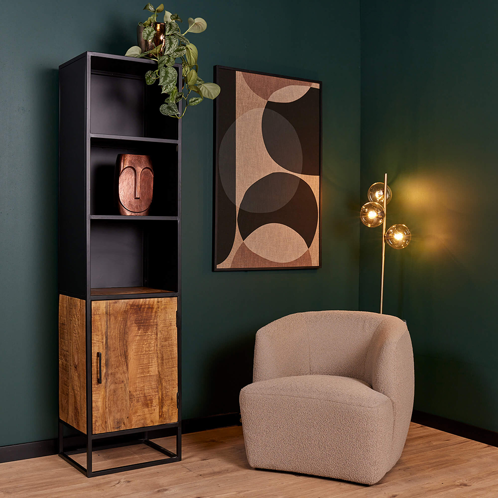 Boekenkast Metalwood
