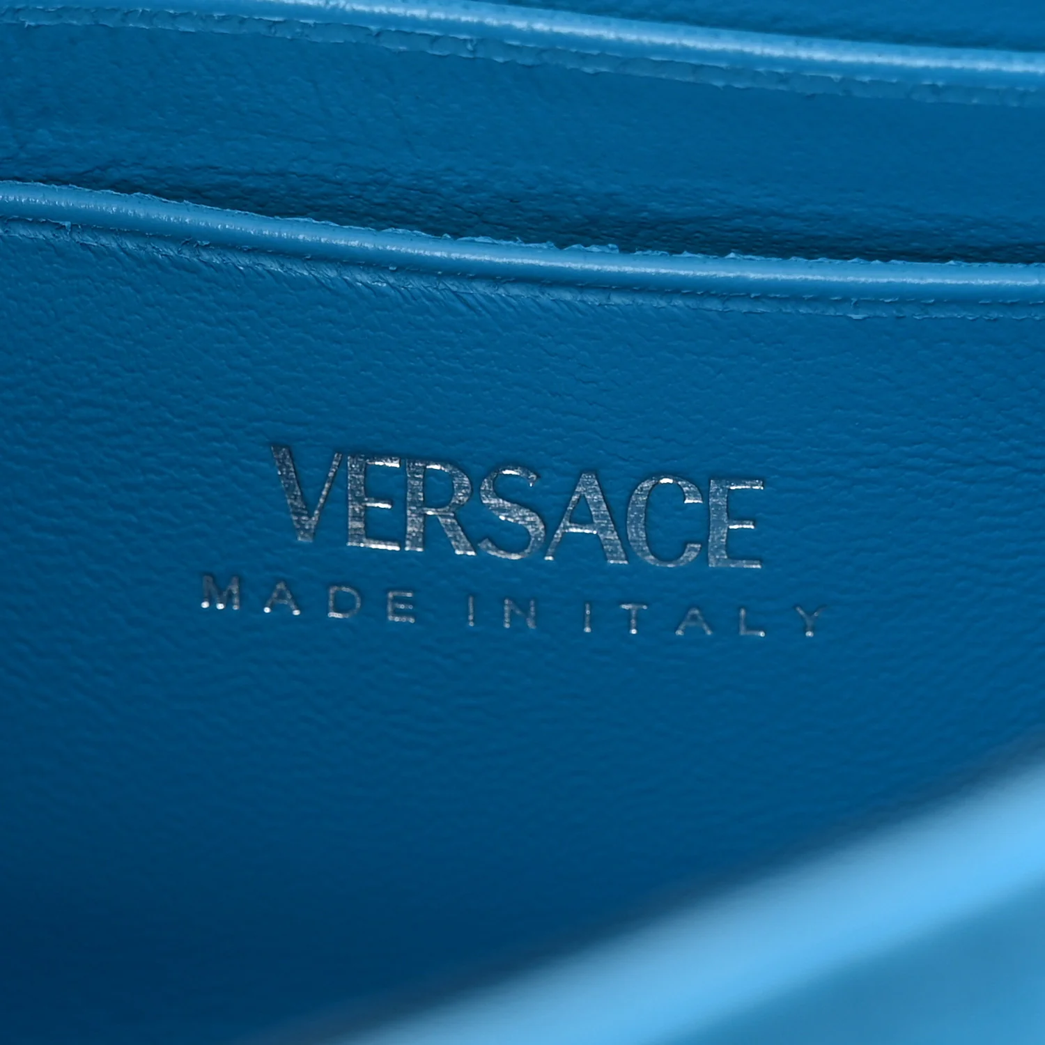 Nappa Quilted Virtus Bag Blue - Top Club