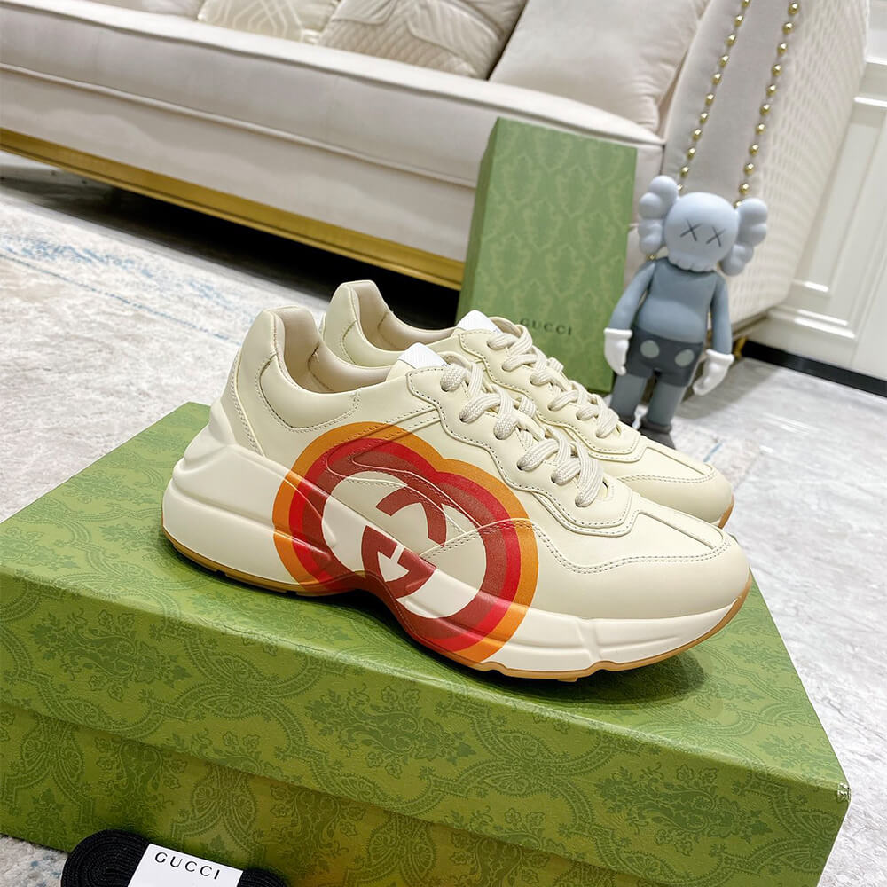 Gucci Heart Chunky Rhyton Sneaker - Top Club