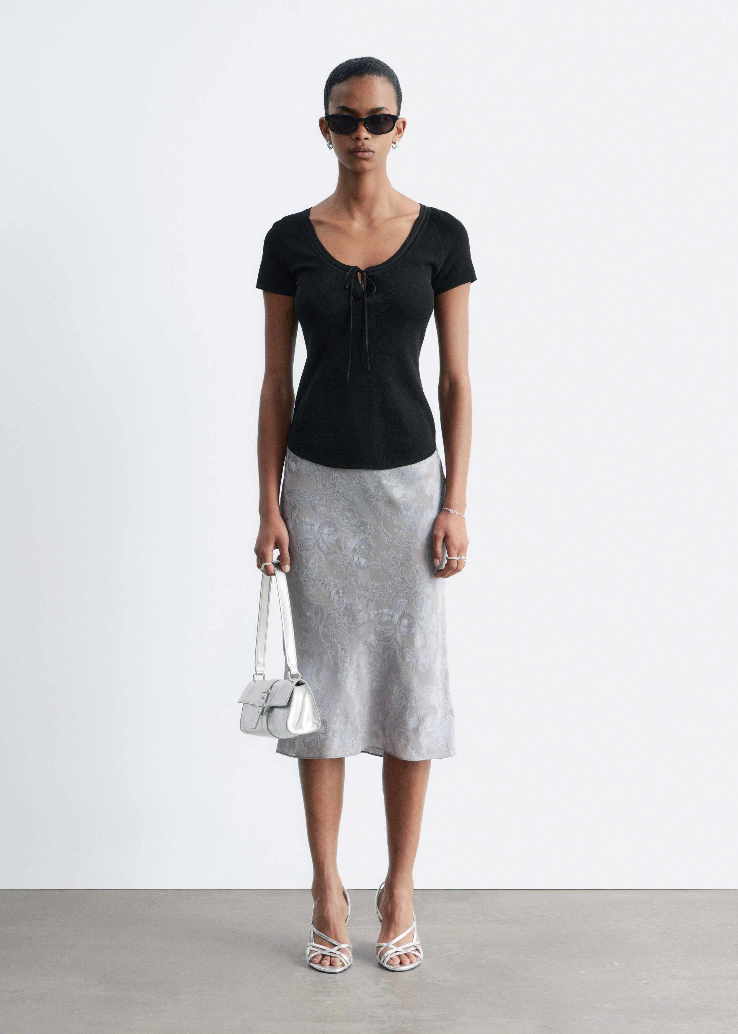 & Other Stories TIE-FRONT TOP