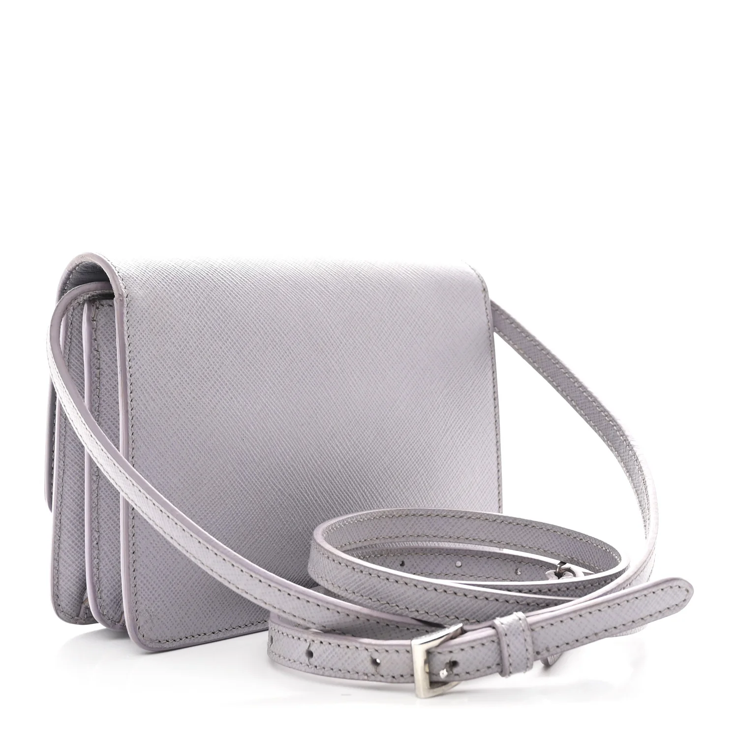 Saffiano Lux Crossbody Bag Glicine - Top Club