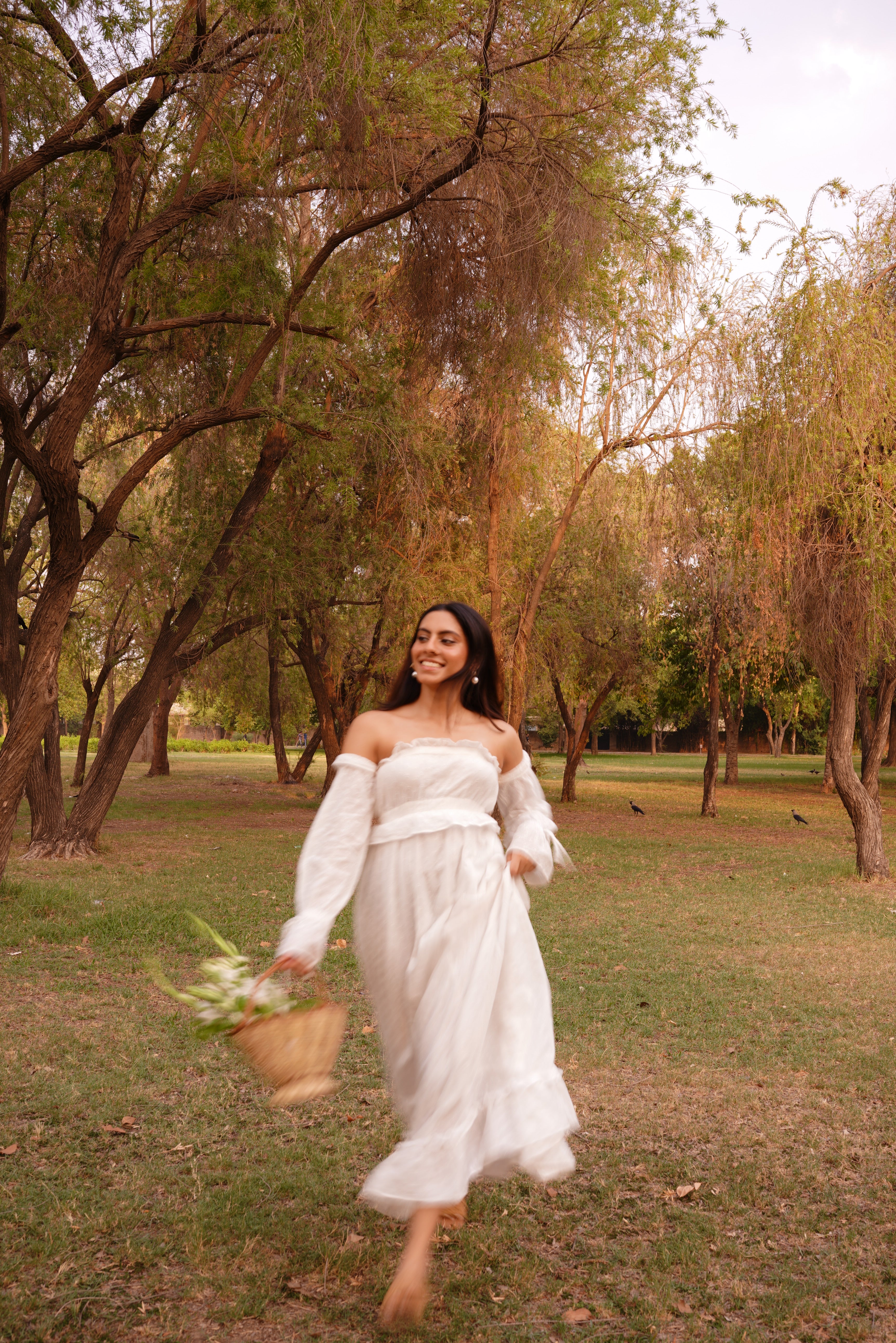 The Floral Off Shoulder Ruffle Maxi - XYPARS