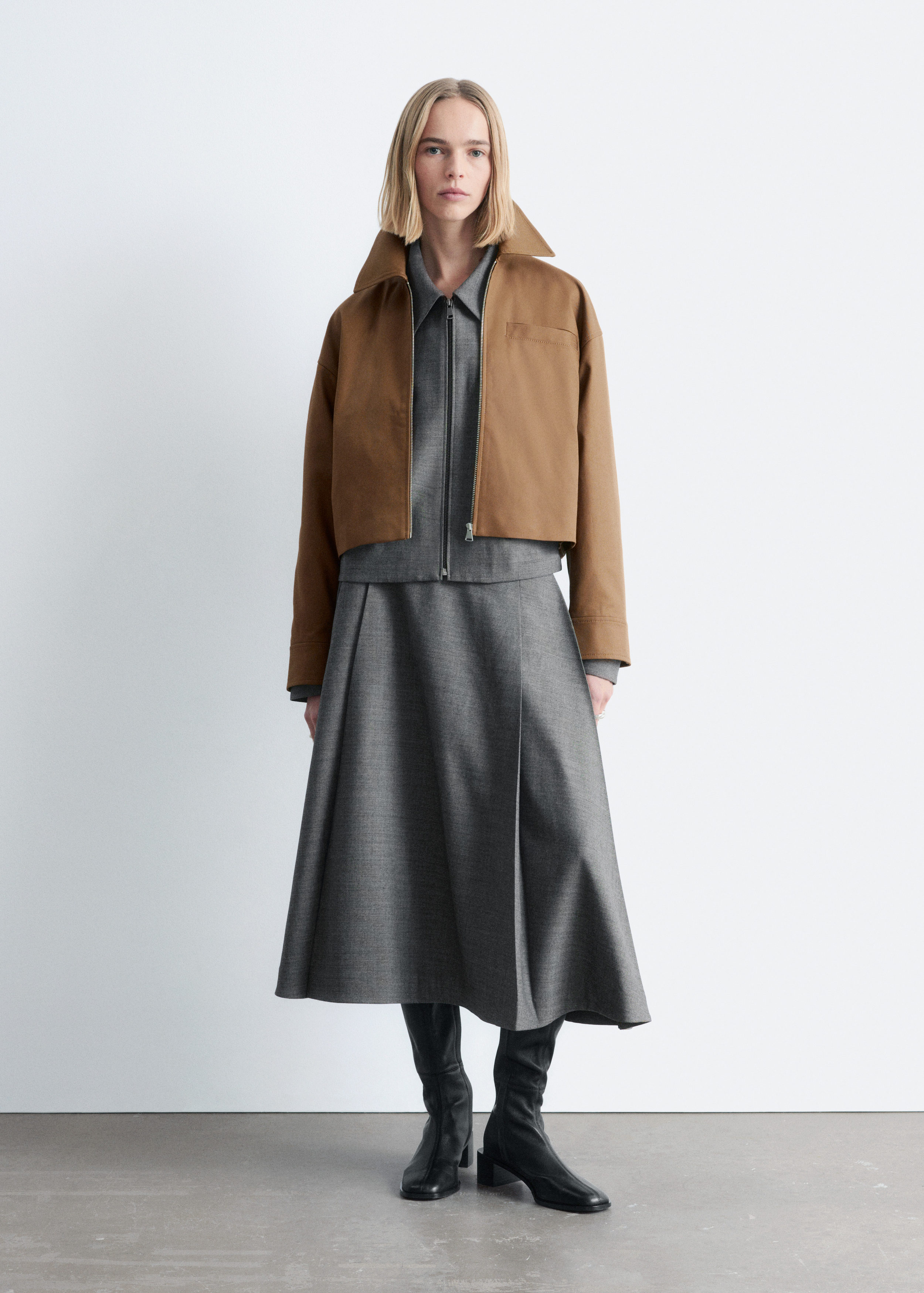 & Other Stories SHORT TWILL JACKET