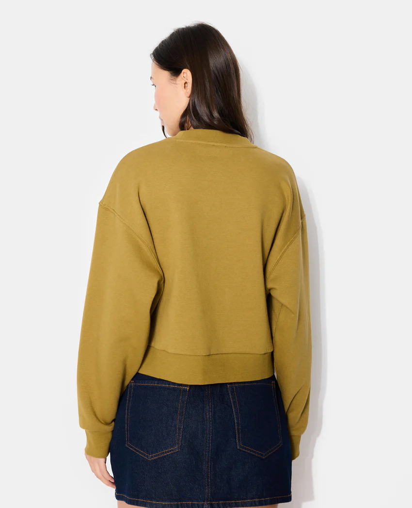 Pimkie Sweat col rond avec broderie poitrine