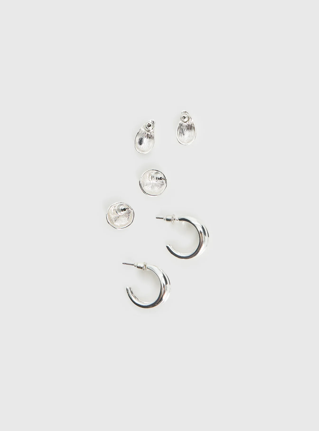 Run The Party Earring Pack Silver