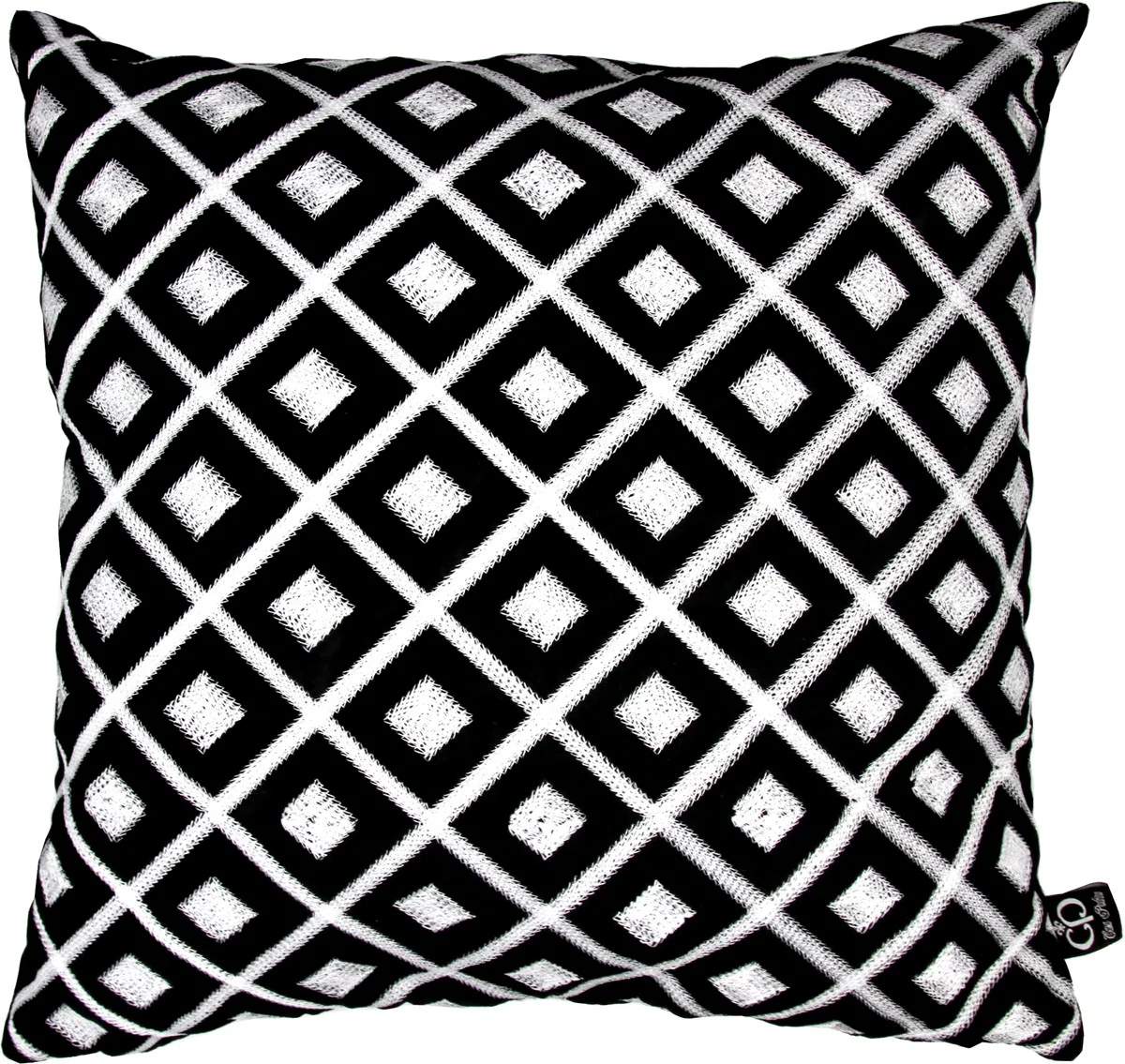 Luxury Hotel Pillow Black / White 50 x H. 50 cm - Hotel Collection