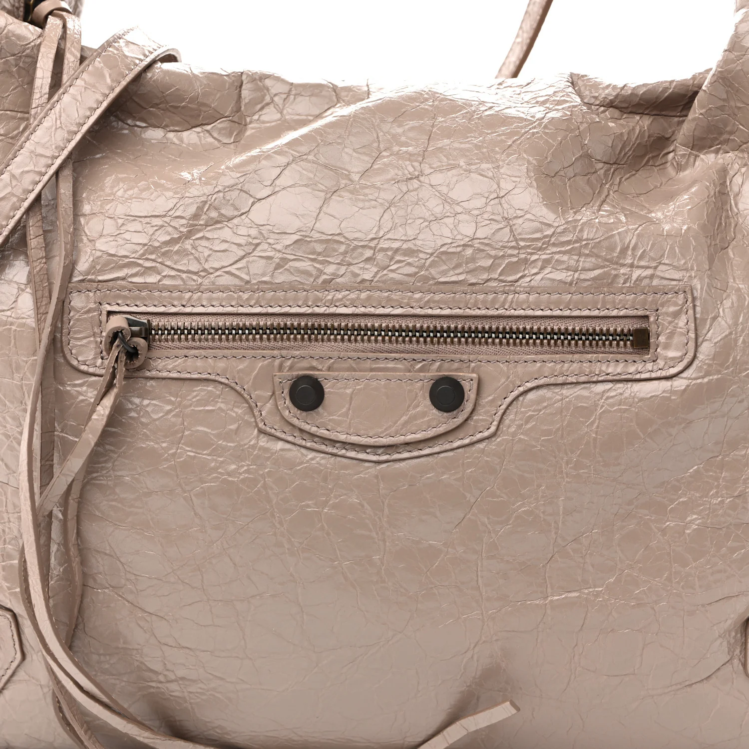 Arena Lambskin Classic Hardware Medium Le City Hobo Bag Sesame - Top Club