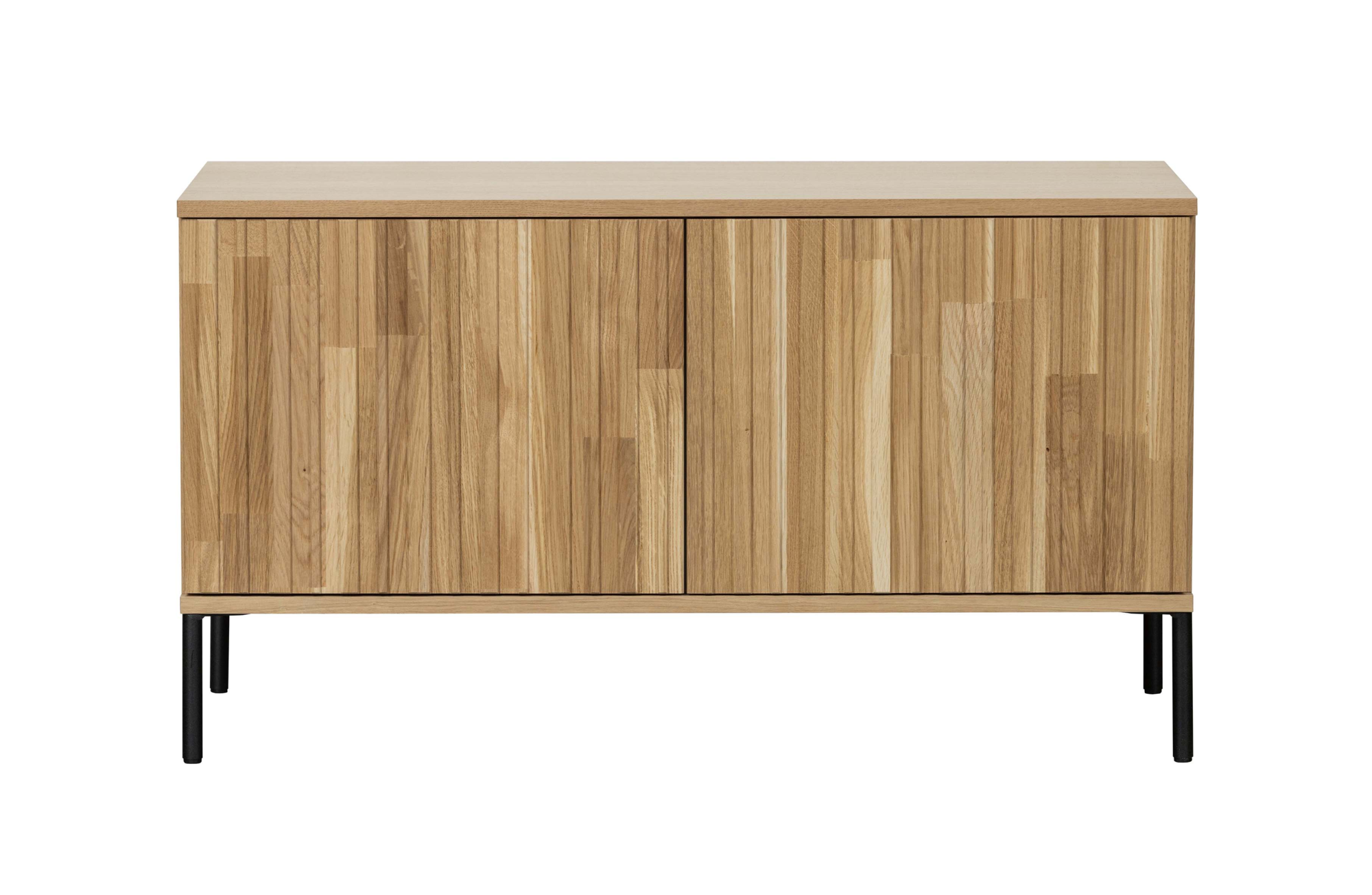 New gravure tv meubel 100 cm eiken blanke lak [fsc]