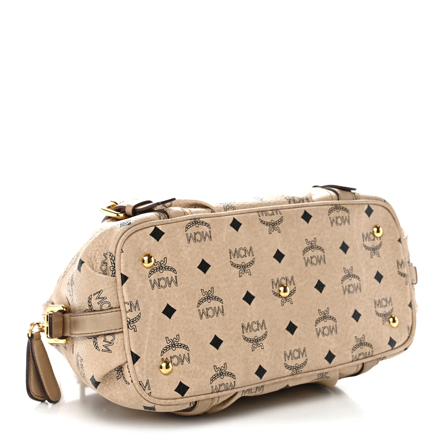 Visetos Boston Bag Beige - Top Club