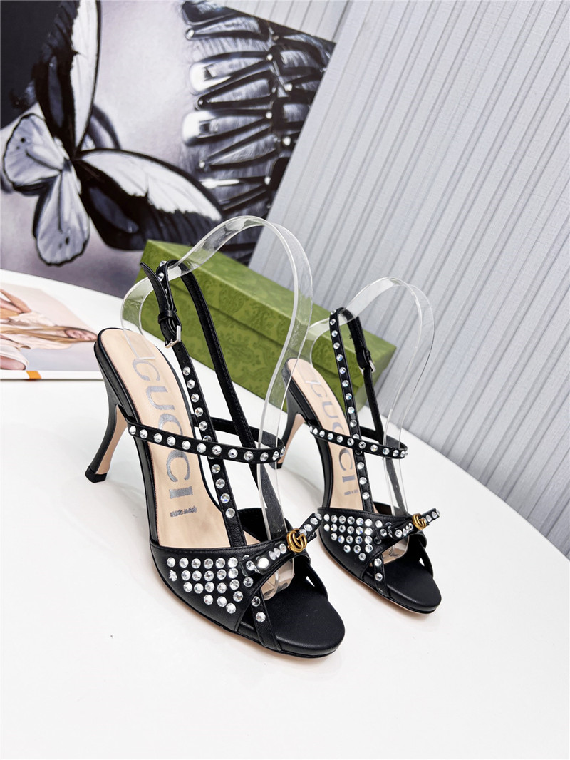 gucci logo high heel sandals - Sneaker Replica Workshop