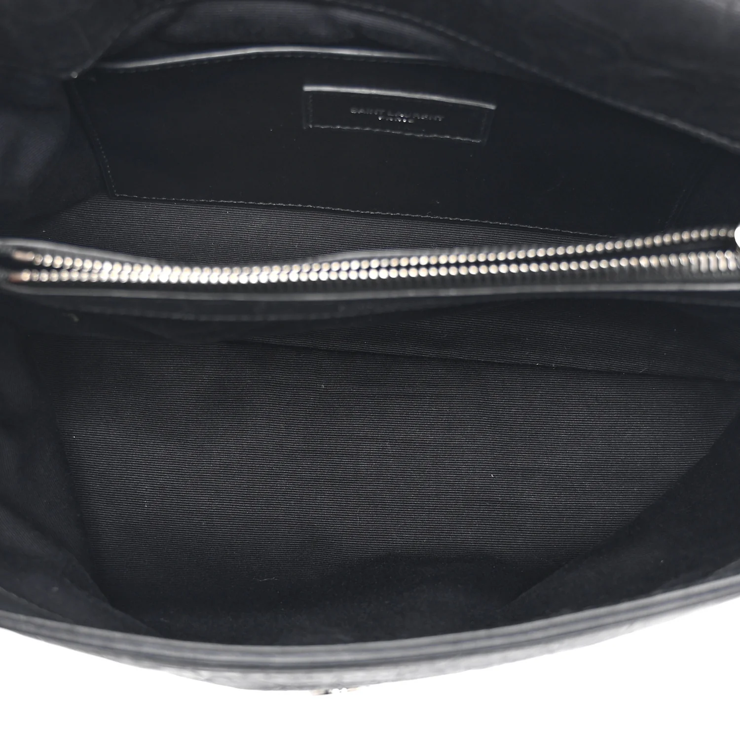 Calfskin Crocodile Embossed Medium West Hollywood Monogram Fold-Over Black - Top Club