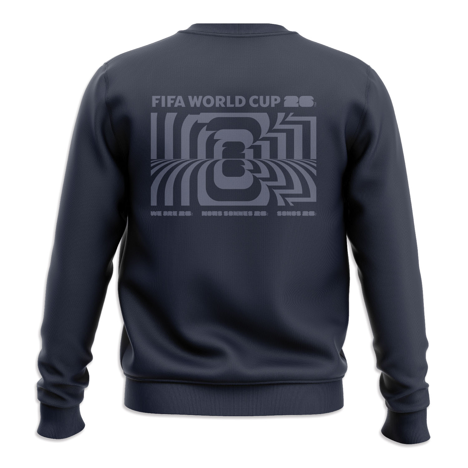 2026 World Cup Amplified Navy Crew Sweatshirt - Unisex