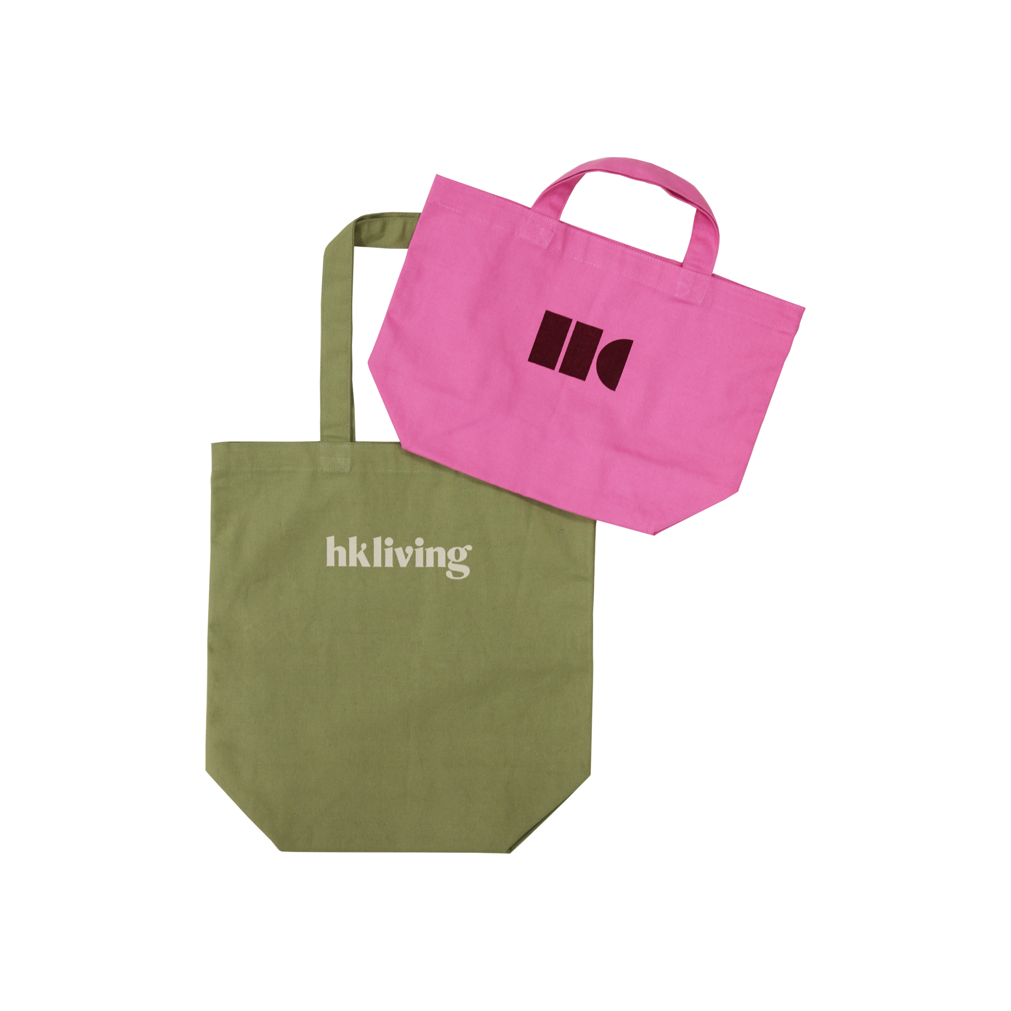 Shopping tas HKliving - set van 2
