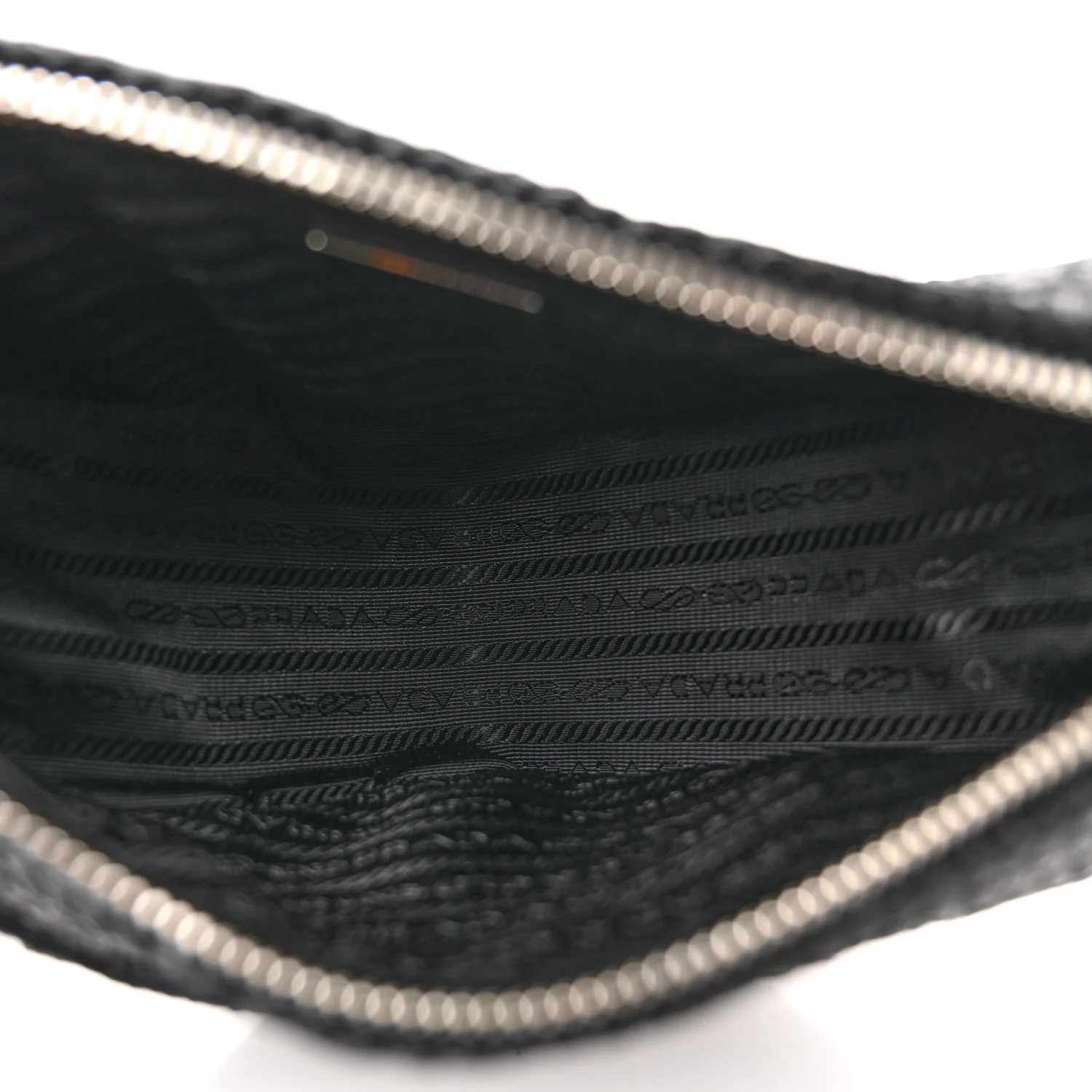 Yarn Raffia Effect Crochet Triangle Shoulder Bag Black - Top Club