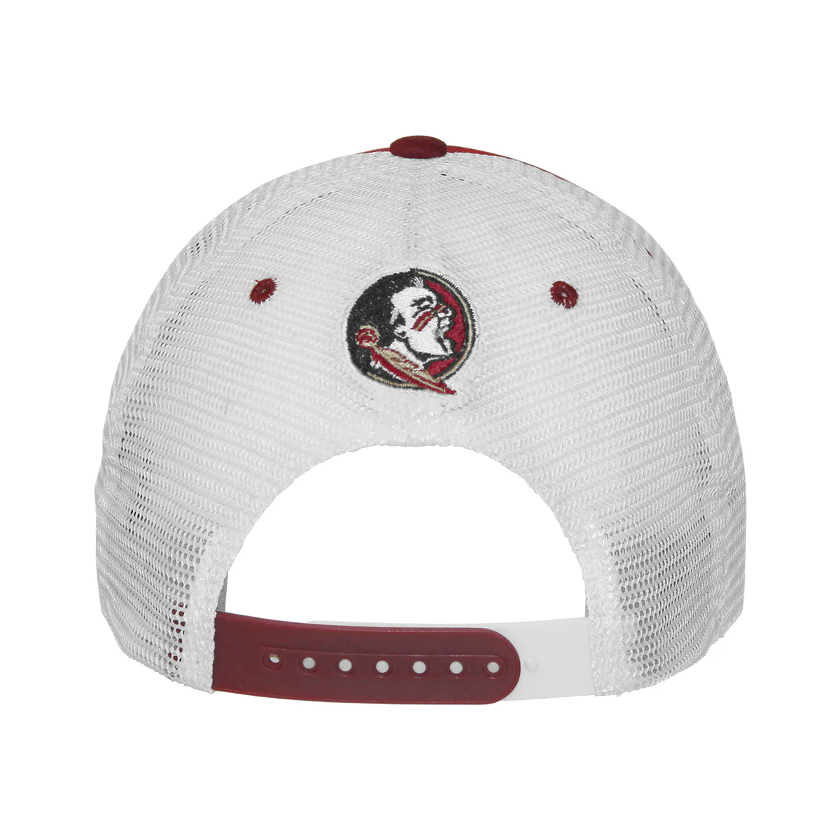 Zephyr Women's Noles/Florida State University Metallic Design Foam Trucker Cap - Garnet - MoB Apparel