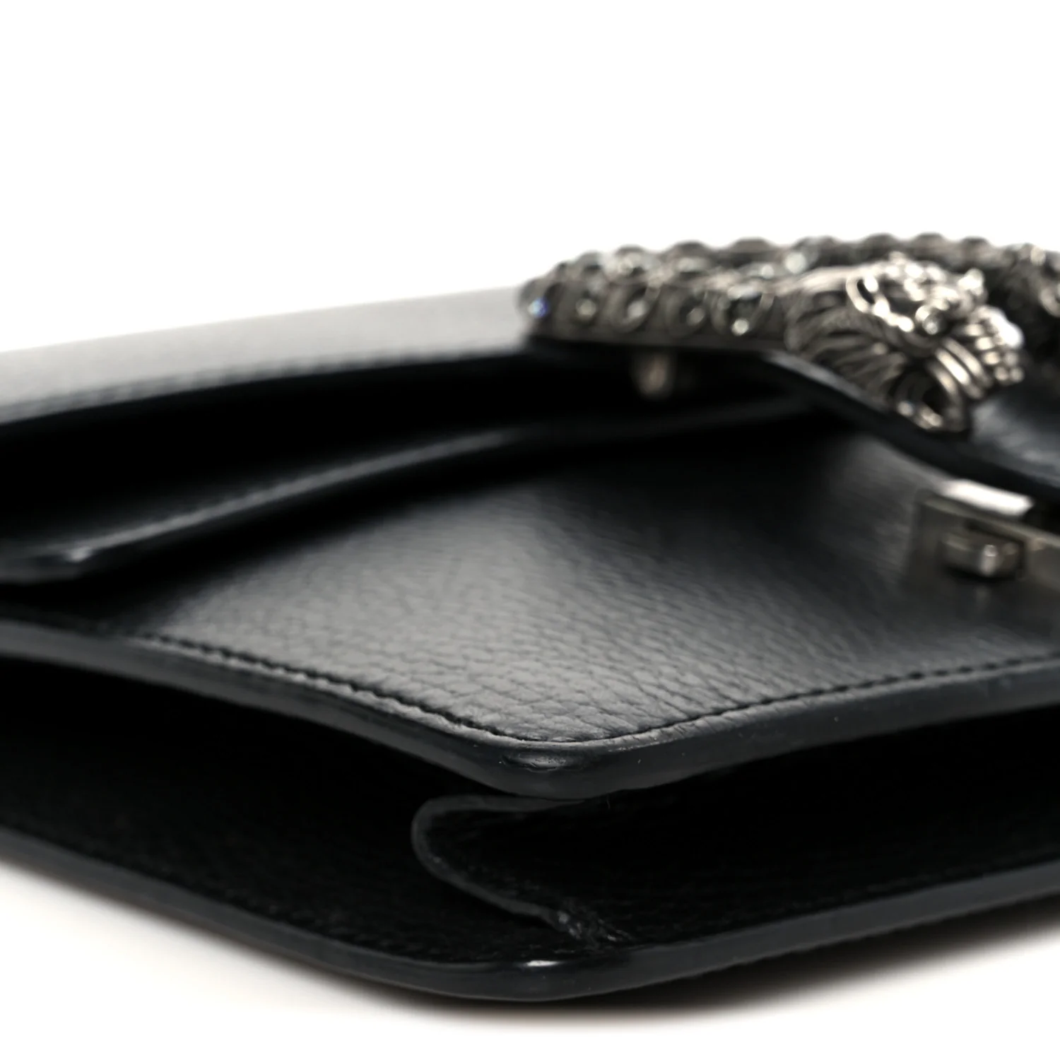 Calfskin Mini Dionysus Shoulder Bag Black - Top Club