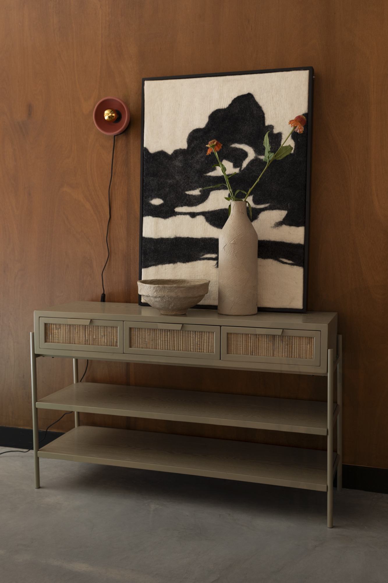 Console tafel YASU zwart