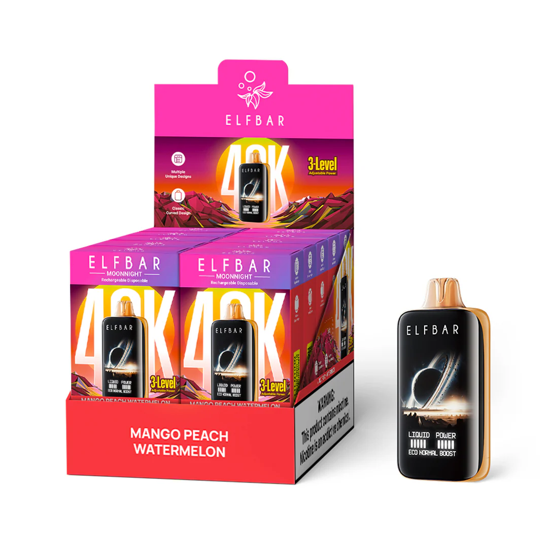 ELFBAR MoonNight Rechargeable Disposable Vape (All Flavours)
