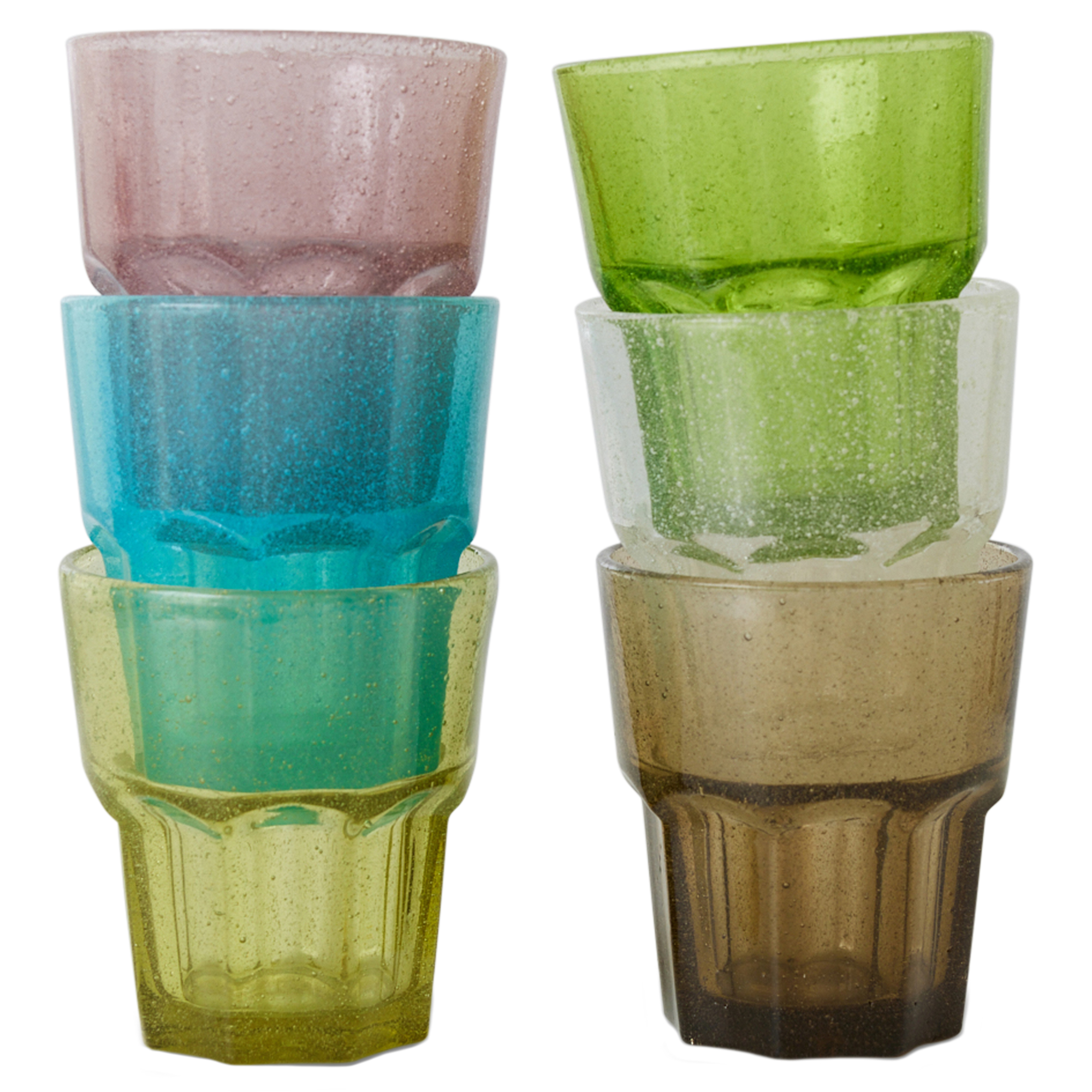 Mineral water glasses - set van 6