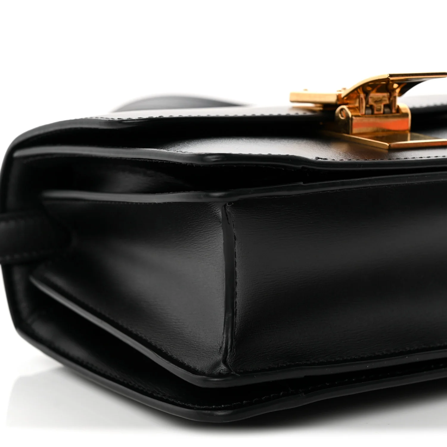 Box Calfskin Small Classic Box Flap Bag Black - Top Club