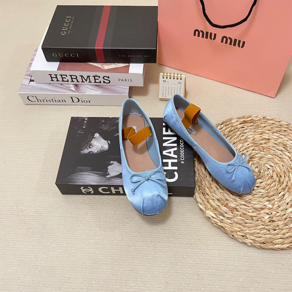 MiuMiu Satin ballerinas - Top Club