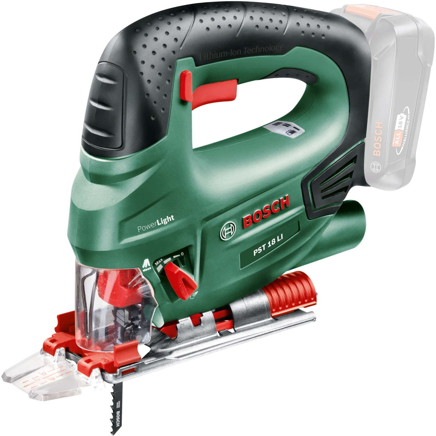 Seghetto alternativo Bosch a batteria PST 18 LI Solo
