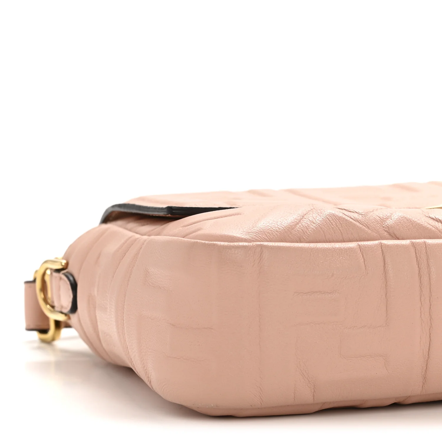 Nappa FF 1974 Embossed Baguette Rosa Bourbon - Top Club