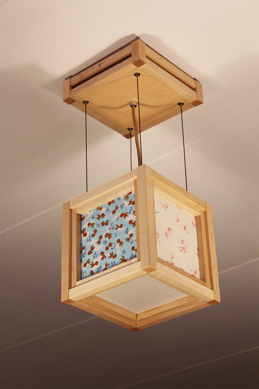 Hanglamp Izumi maple