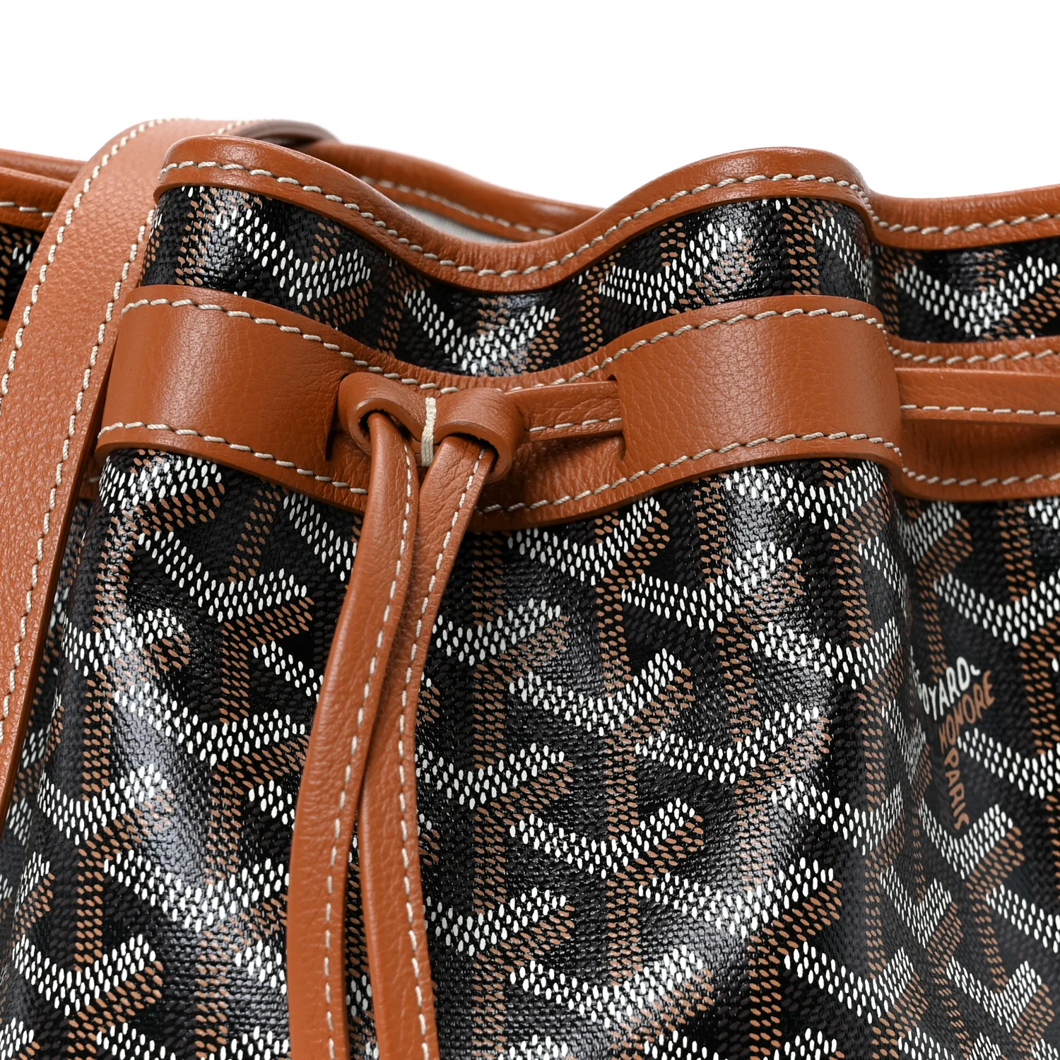 Goyardine Petit Flot Black Gold - Top Club
