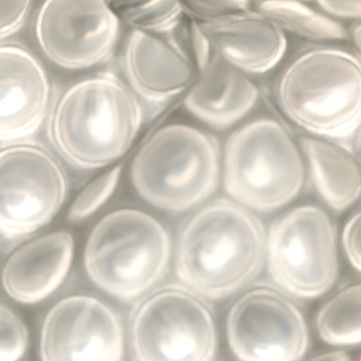 Metallic Fabric Bubble Wrap The Mini Pouch Silver - Top Club
