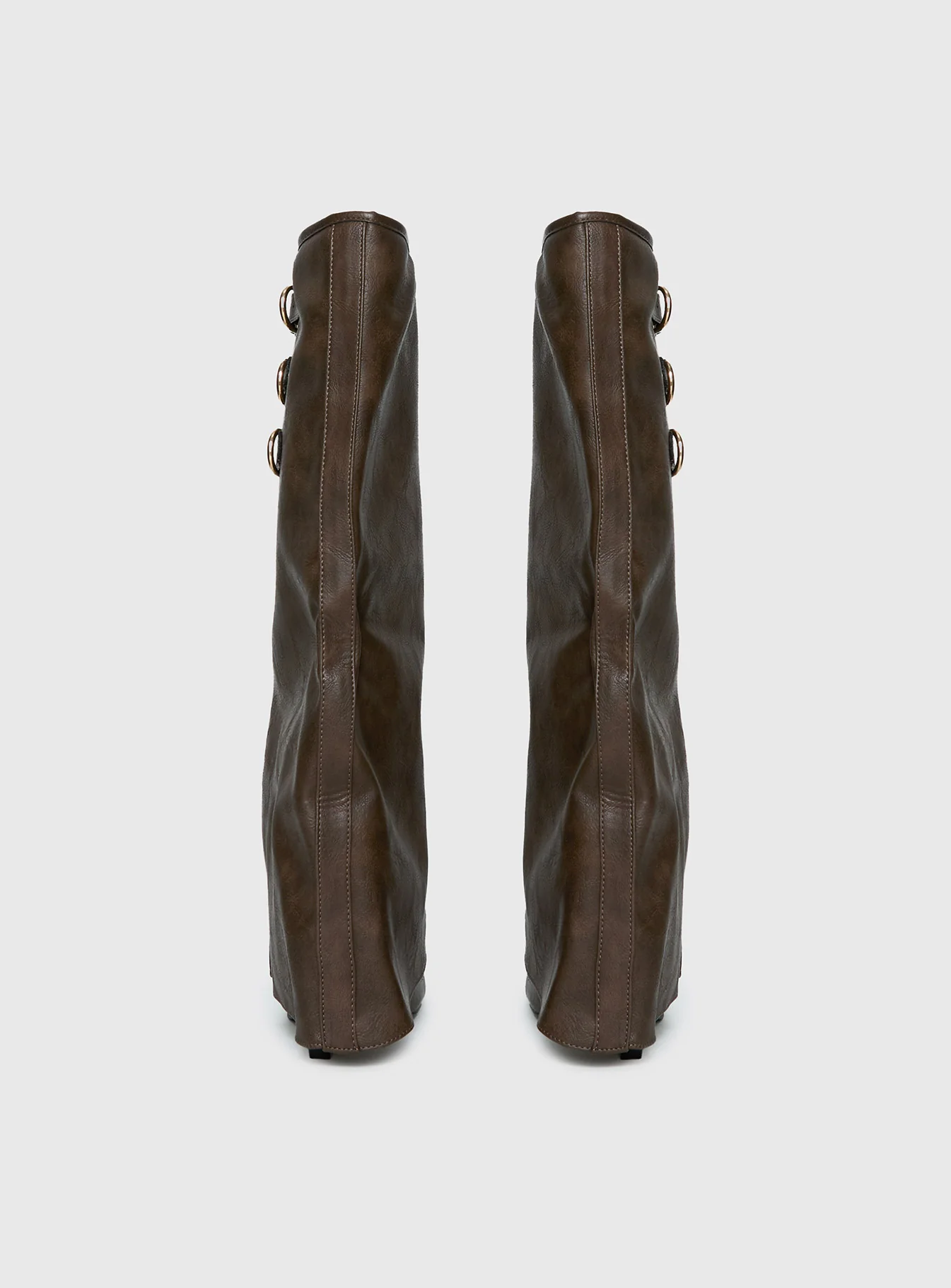 Ritz Knee High Boots Brown