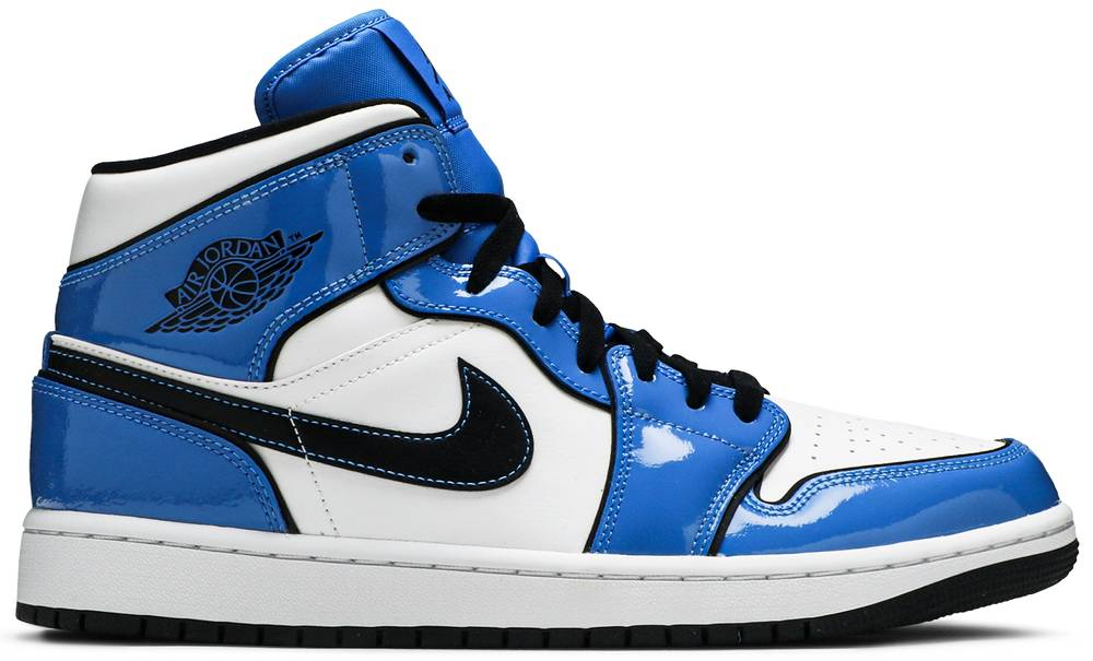 Air Jordan 1 Mid SE  Signal Blue  DD6834-402 - Sneaker Replica Workshop