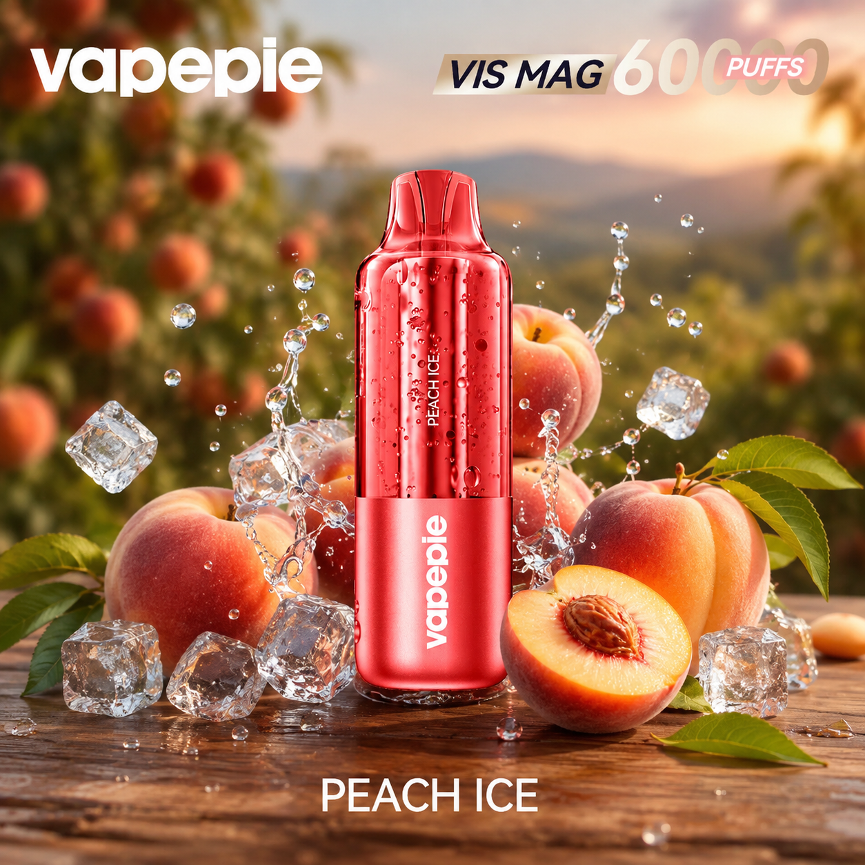 VAPEPIE VIS MAG 60 000 Potahů — 🔋Zařízení (baterie) + 💧Náplň (e-liquid)