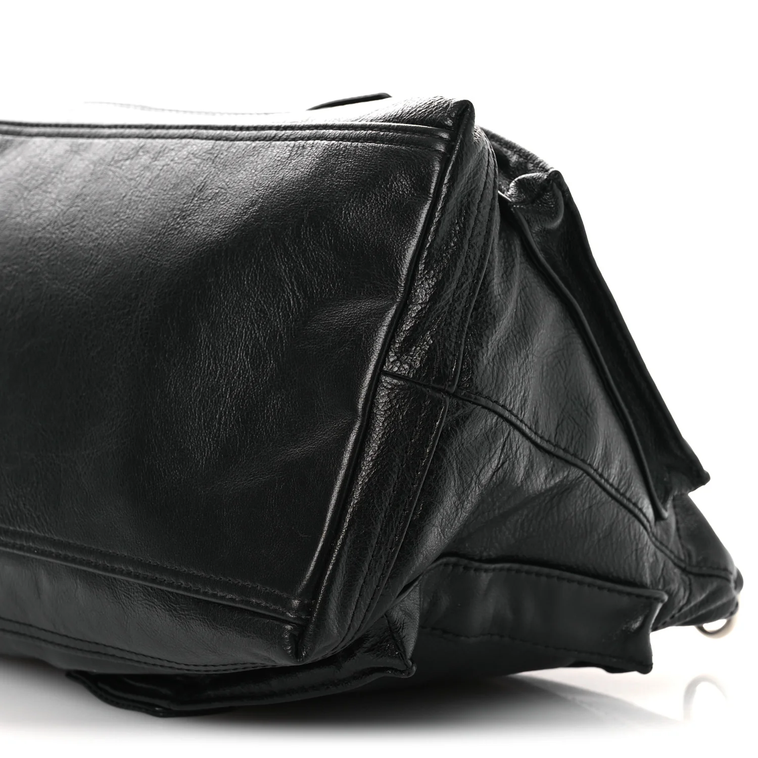 Goatskin The Large Cargo Bag Black - Top Club