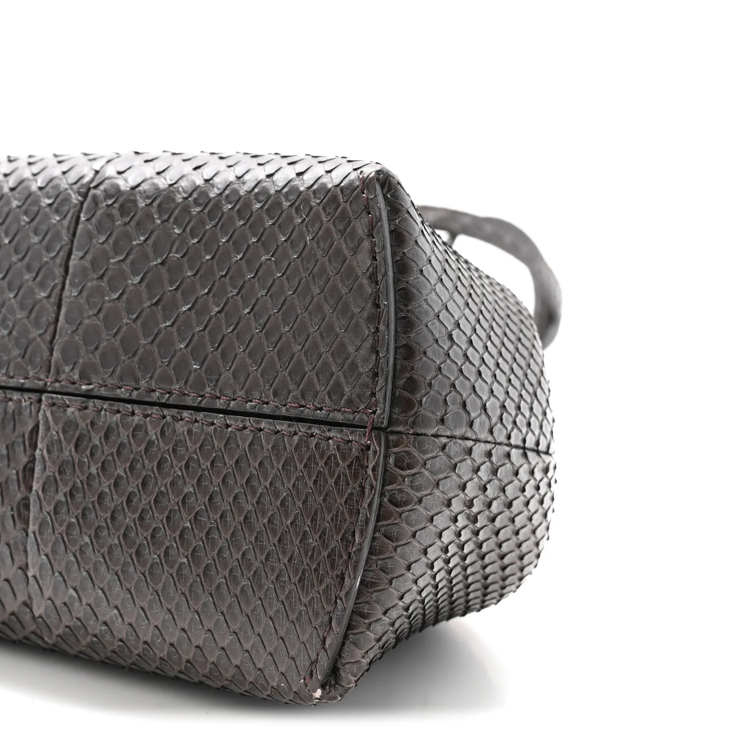 Snakeskin Small Fendi First Brown - Top Club