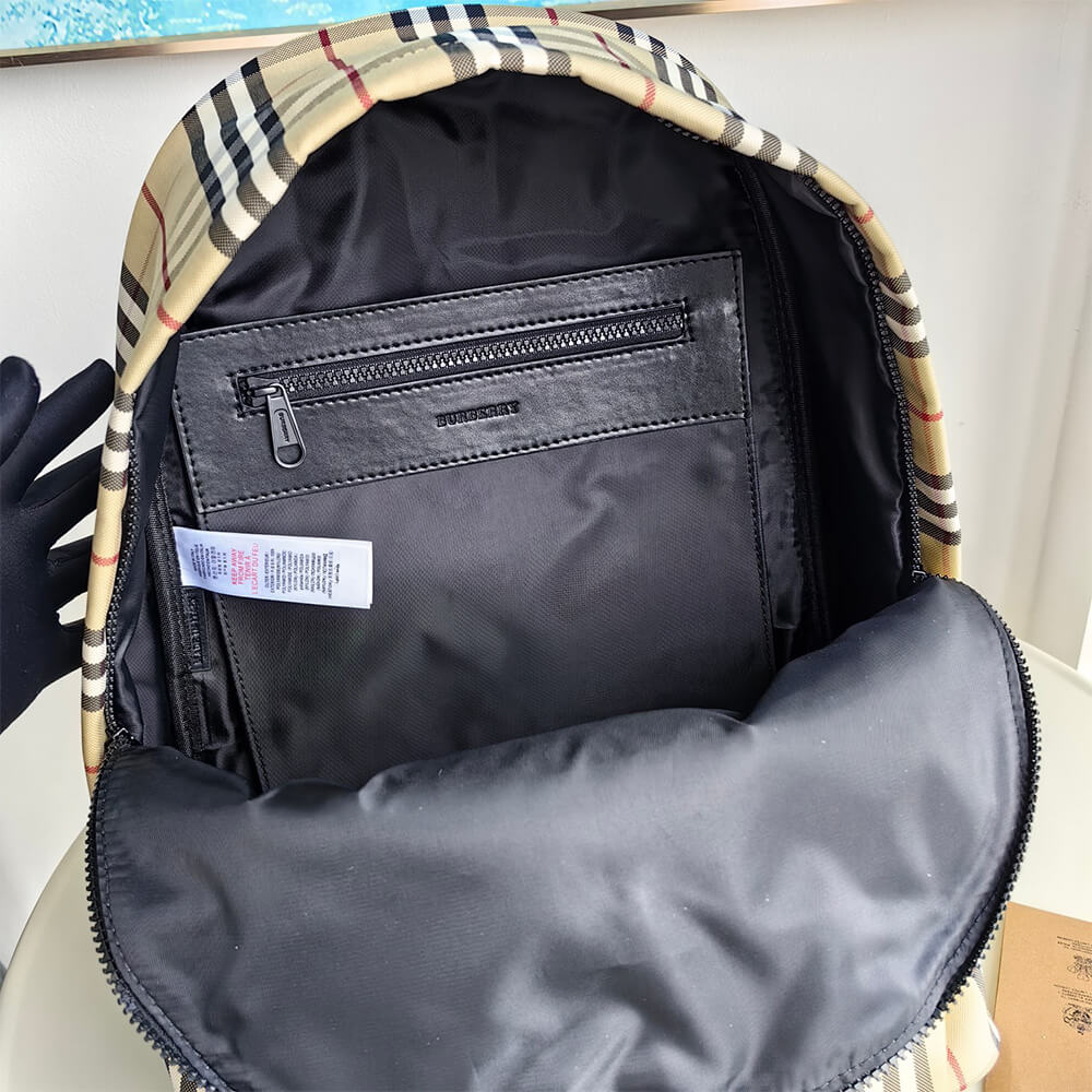 Burberry Check Backpack - Top Club