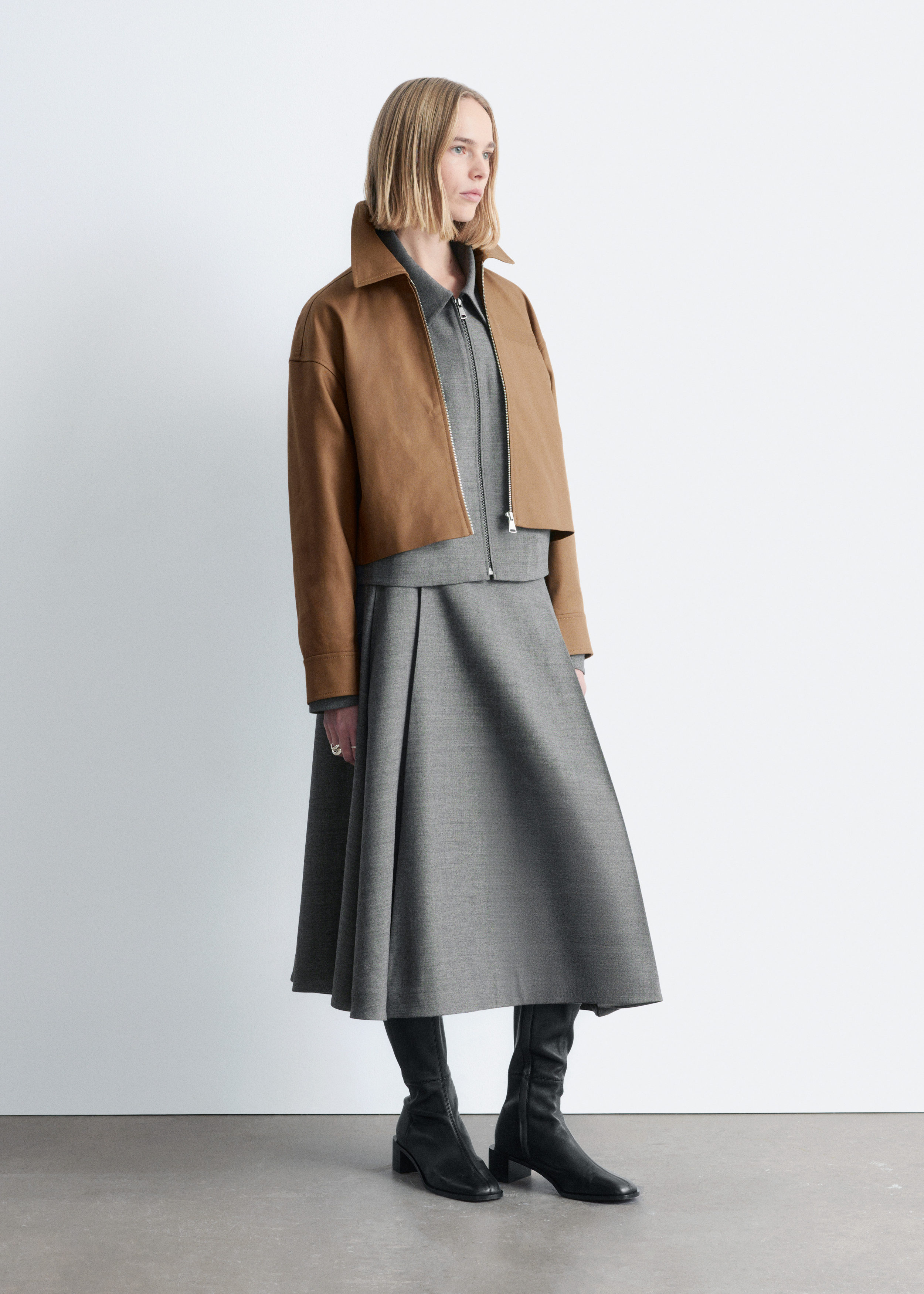 & Other Stories SHORT TWILL JACKET