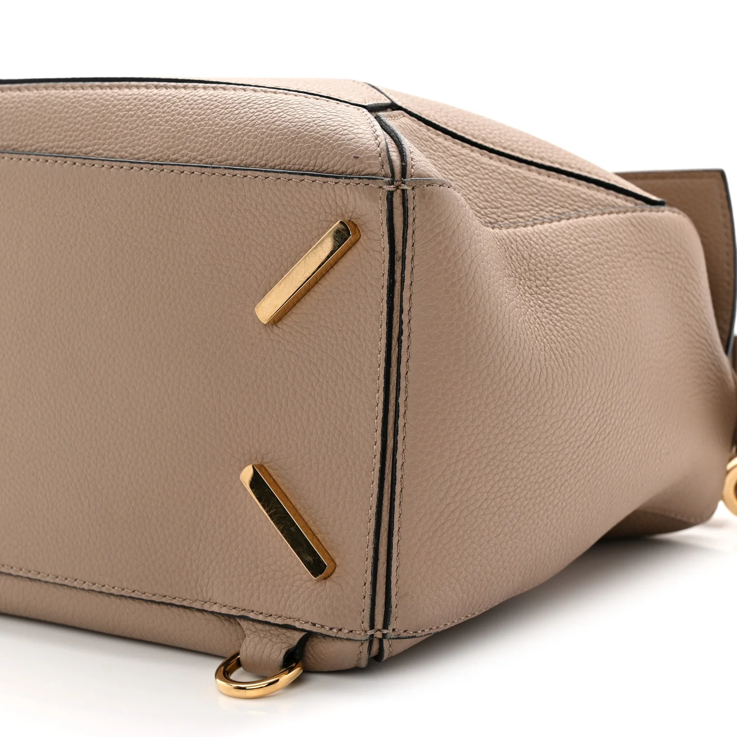 Calfskin Medium Puzzle Bag Sand - Top Club