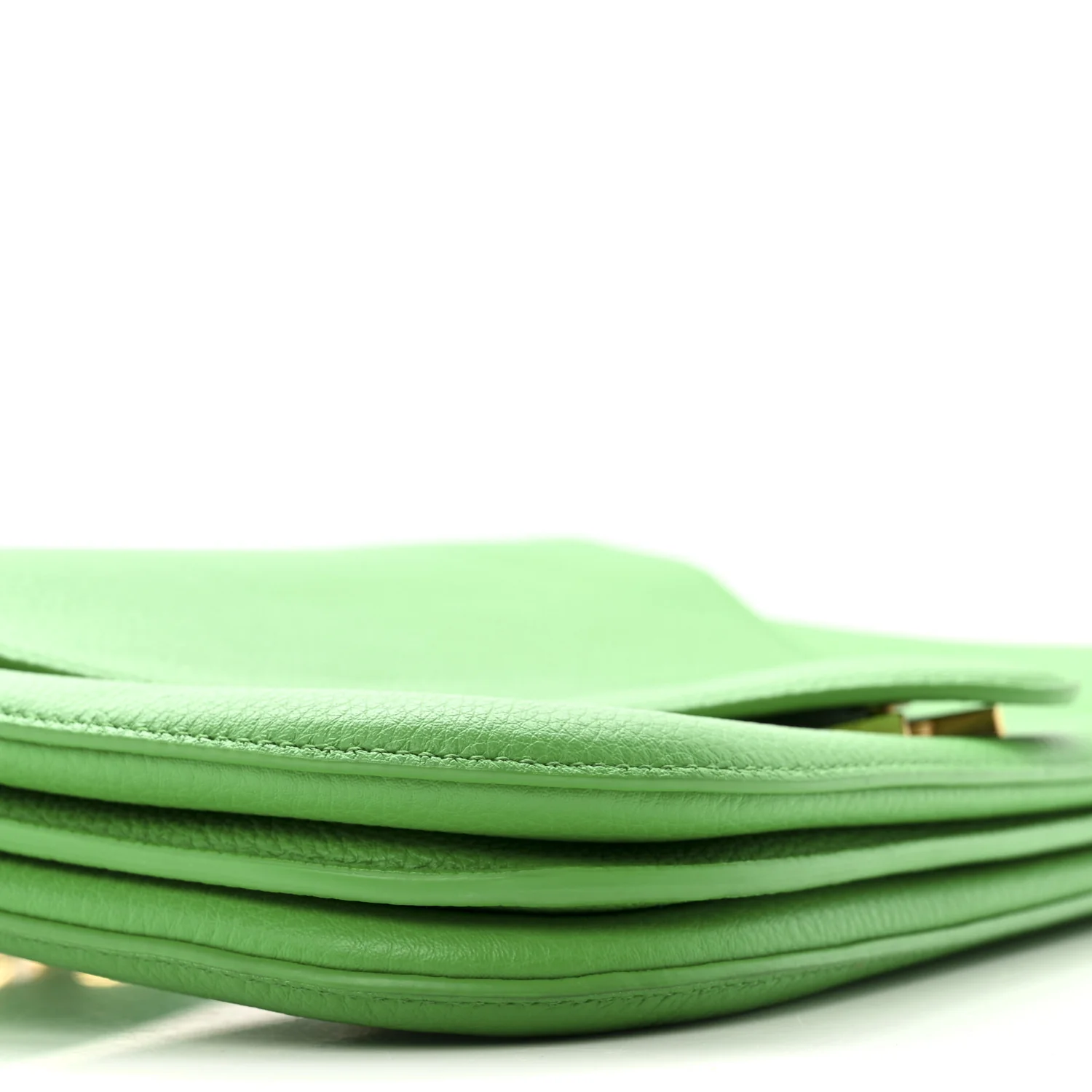 Calfskin Mount Envelope Bag Parakeet - Top Club