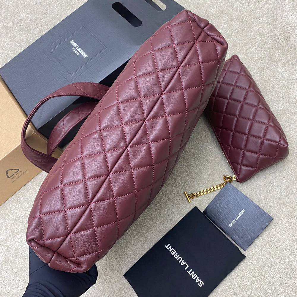 YSL ICARE MAXI SHOPPING BAG IN QUILTED LAMBSKIN(HIGH-END GRADE) - Top Club
