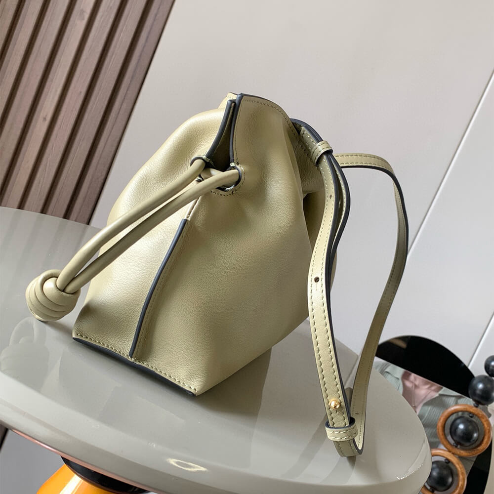Loewe Mini Flamenco clutch in nappa calfskin(HIGH-END GRADE) - Top Club