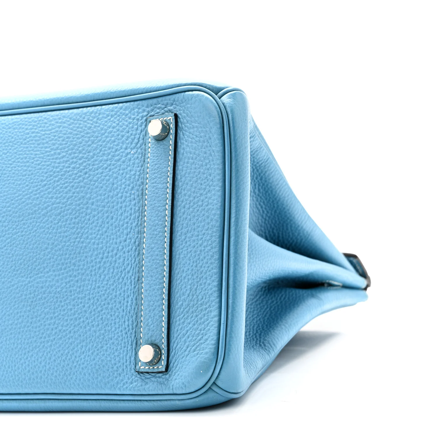 Togo Birkin 35 Blue Jean - Top Club